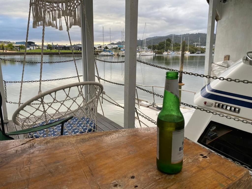 Apartamento On The Water Boat House Whangarei Exterior foto