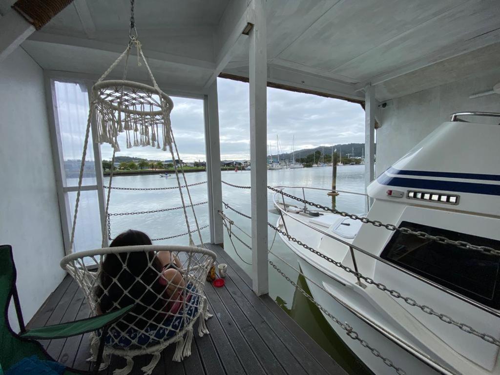 Apartamento On The Water Boat House Whangarei Exterior foto
