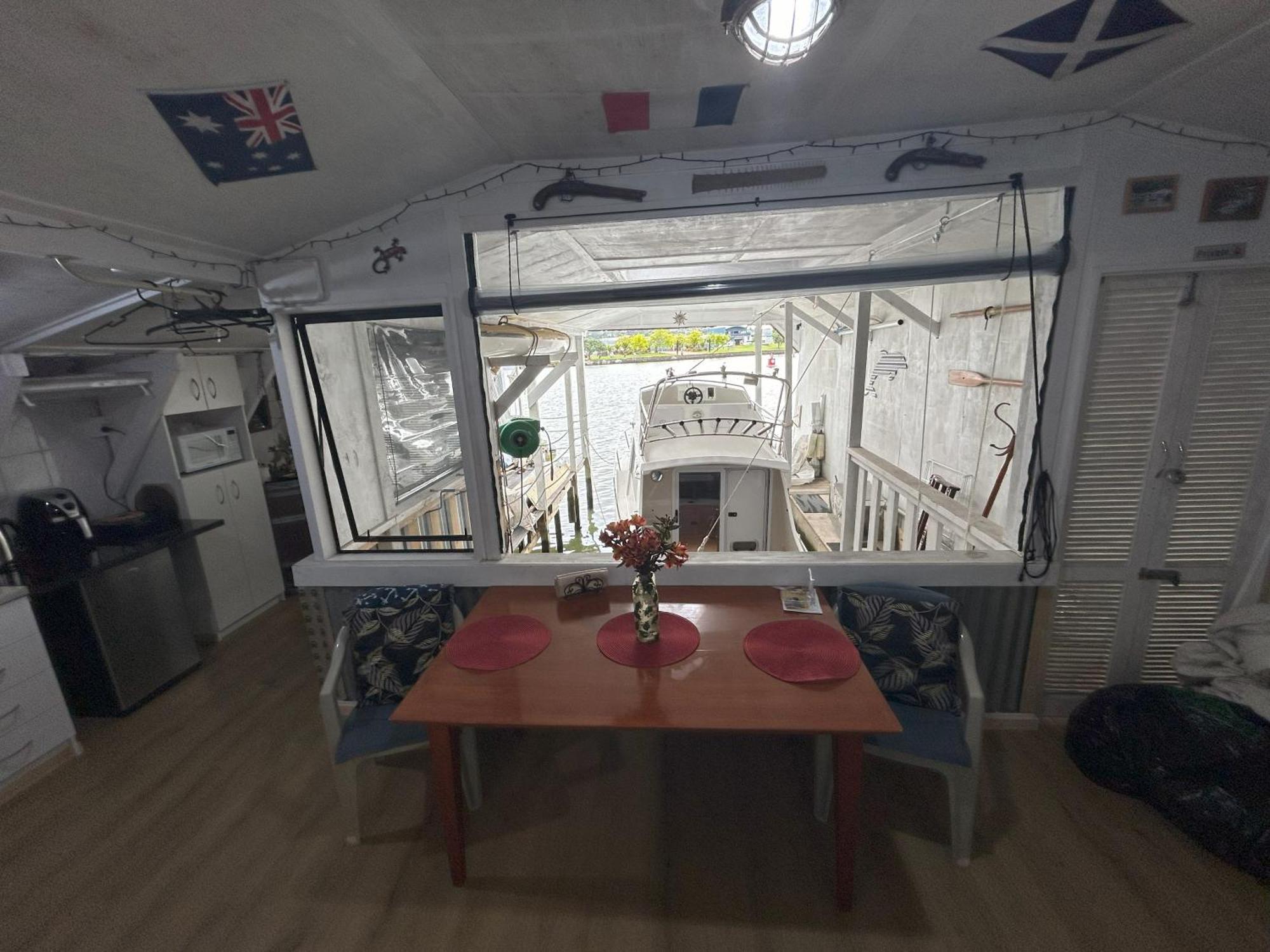 Apartamento On The Water Boat House Whangarei Exterior foto